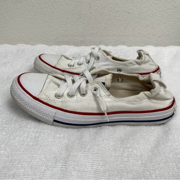 Converse Women White Chuck Taylor All Star Shoreline Slip Low Top Sneaker Size 7 - Picture 1 of 16